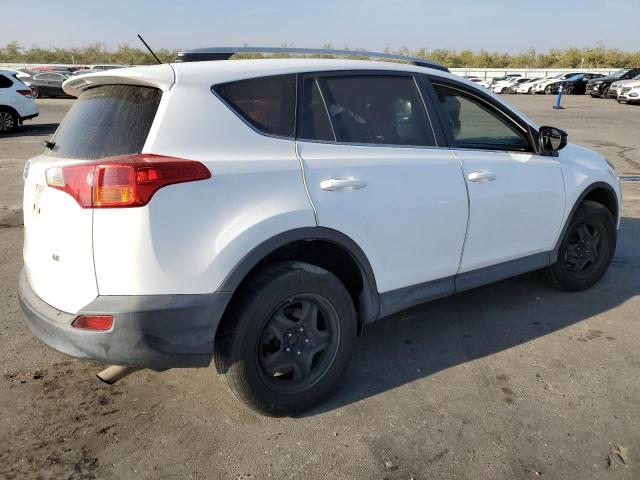 2T3ZFREV3DW016936 - 2013 TOYOTA RAV4 LE WHITE photo 3