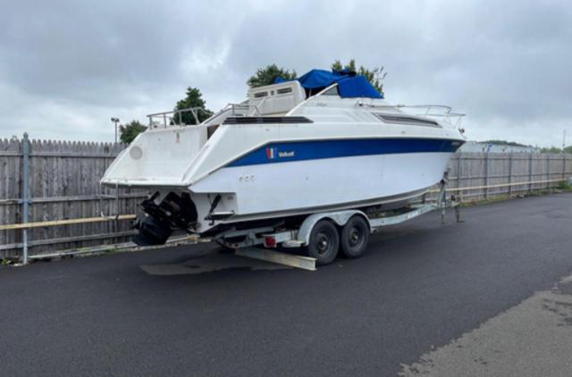 WELC3583G788265 - 1988 WELLS CARGO BOAT W/TRL WHITE photo 4