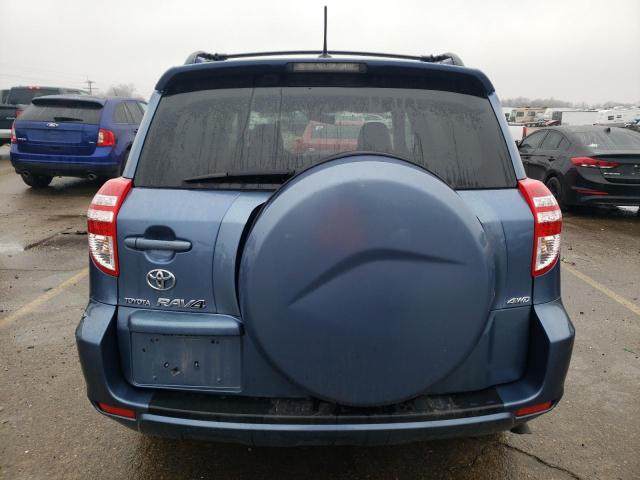 JTMBK4DV4AD011206 - 2010 TOYOTA RAV4 BLUE photo 6