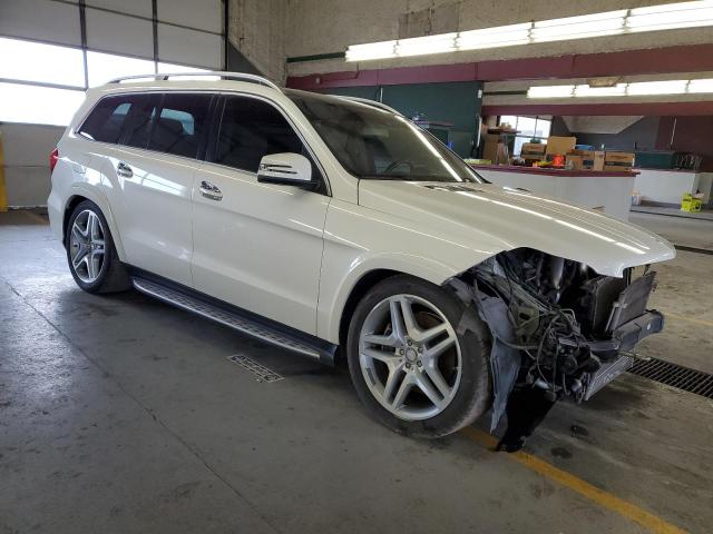 4JGDF7DE9EA349122 - 2014 MERCEDES-BENZ GL 550 4MATIC WHITE photo 4