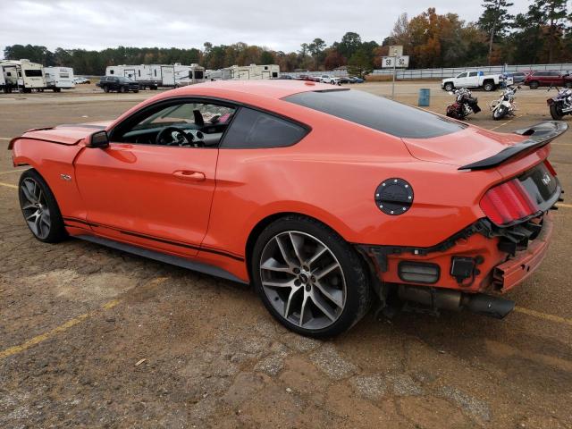 1FA6P8CF3F5362362 - 2015 FORD MUSTANG GT ORANGE photo 2