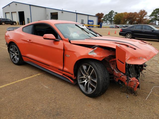 1FA6P8CF3F5362362 - 2015 FORD MUSTANG GT ORANGE photo 4