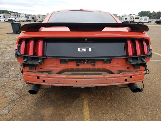 1FA6P8CF3F5362362 - 2015 FORD MUSTANG GT ORANGE photo 6