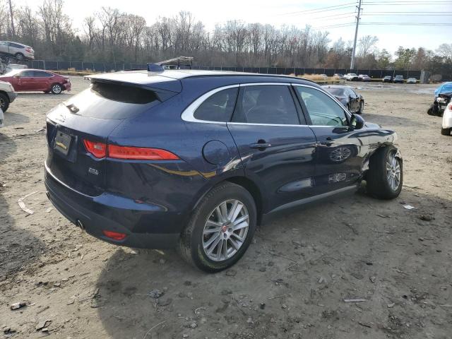 SADCK2BV2HA091570 - 2017 JAGUAR F-PACE PRESTIGE BLUE photo 3