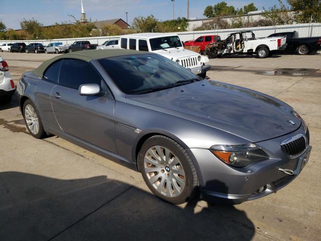 WBAEK73434B322484 - 2004 BMW 645 CI AUTOMATIC SILVER photo 4