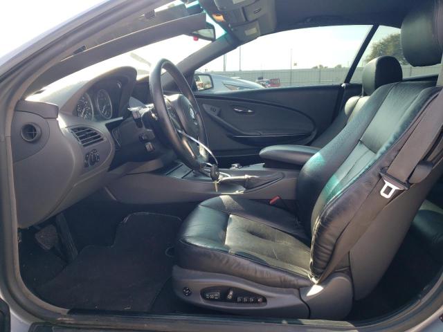 WBAEK73434B322484 - 2004 BMW 645 CI AUTOMATIC SILVER photo 7