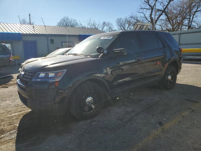 1FM5K8AR4KGB54650 - 2019 FORD EXPLORER POLICE INTERCEPTOR BLACK photo 1