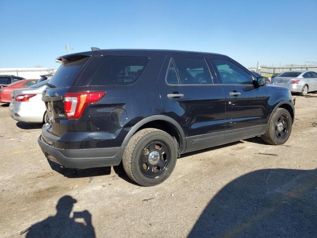1FM5K8AR4KGB54650 - 2019 FORD EXPLORER POLICE INTERCEPTOR 黑色 照片 3