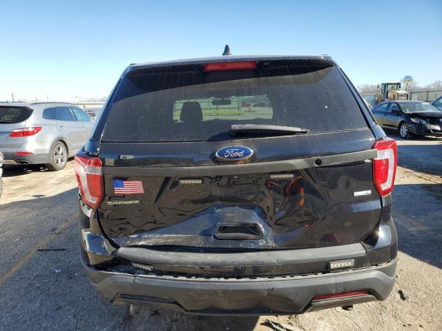 1FM5K8AR4KGB54650 - 2019 FORD EXPLORER POLICE INTERCEPTOR 黑色 照片 6