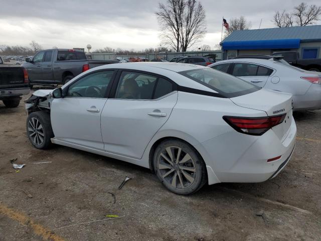 3N1AB8CV8LY279344 - 2020 NISSAN SENTRA SV WHITE photo 2