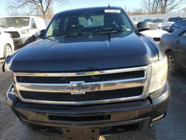 3GCRKTE38AG220859 - 2010 CHEVROLET SILVERADO K1500 LTZ BLACK photo 5