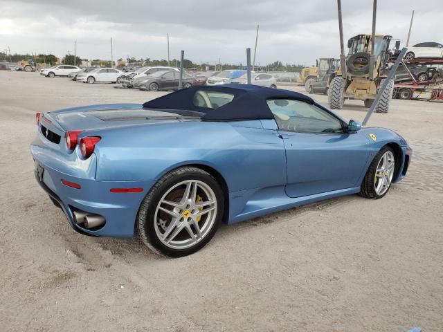 ZFFEW59A060145952 - 2006 FERRARI F430 SPIDER BLUE photo 3