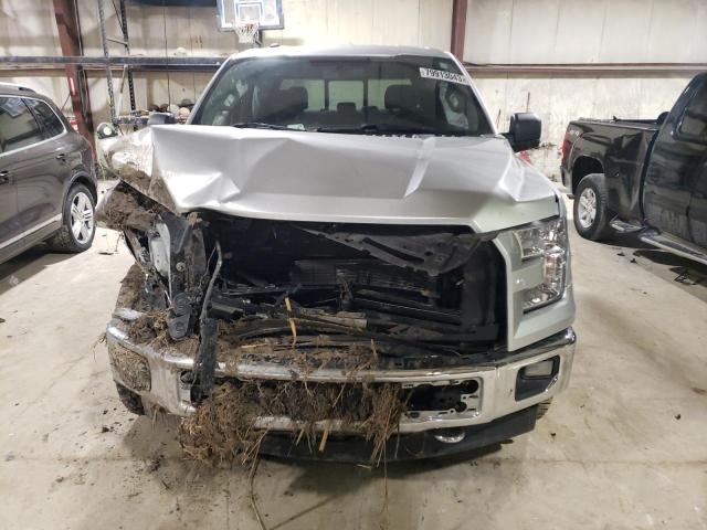 1FTEW1EG7HFB52608 - 2017 FORD F150 SUPERCREW SILVER photo 5