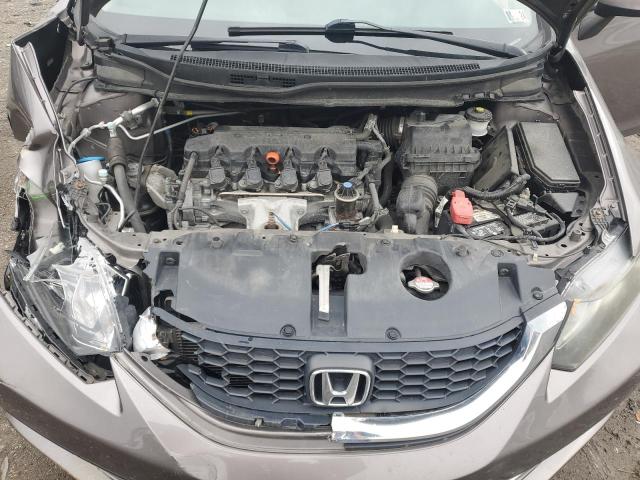 19XFB2F53DE287298 - 2013 HONDA CIVIC LX GRAY photo 11