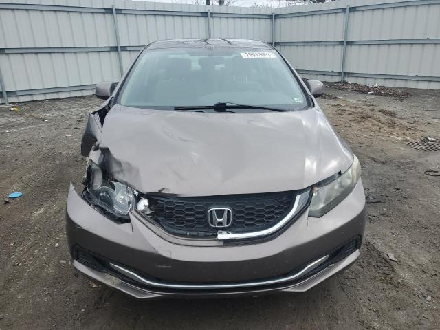 19XFB2F53DE287298 - 2013 HONDA CIVIC LX GRAY photo 5