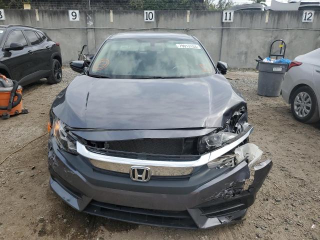 2HGFC2F55JH594194 - 2018 HONDA CIVIC LX GRAY photo 5