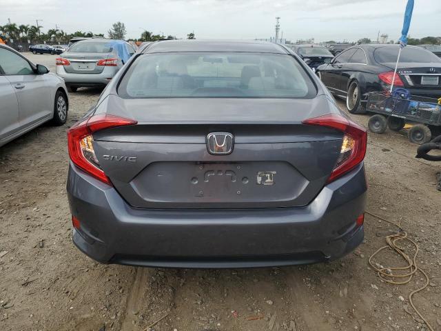 2HGFC2F55JH594194 - 2018 HONDA CIVIC LX GRAY photo 6