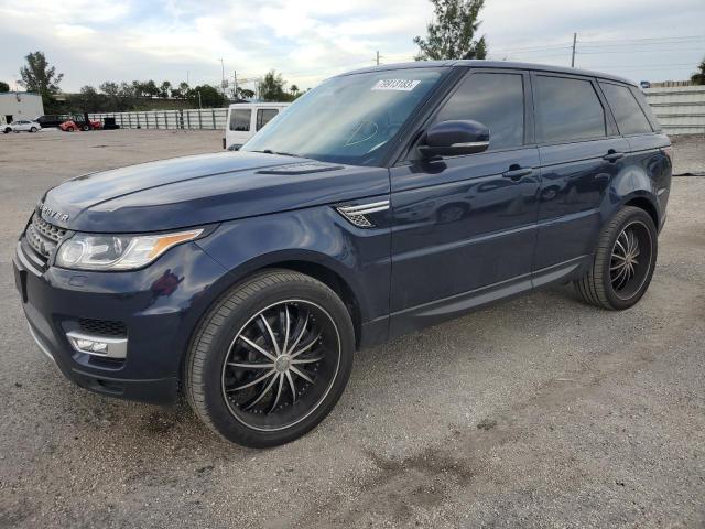 SALWR2VF3FA522691 - 2015 LAND ROVER RANGE ROVE HSE BLUE photo 1