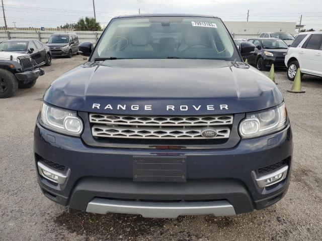 SALWR2VF3FA522691 - 2015 LAND ROVER RANGE ROVE HSE BLUE photo 5