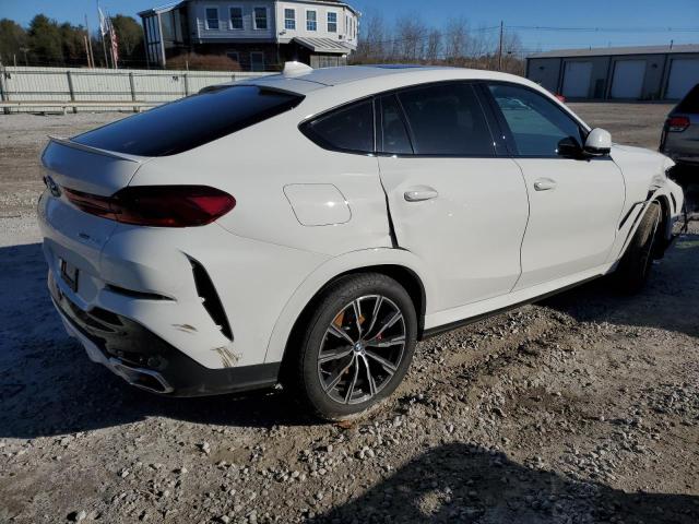 5UXCY6C01P9P49916 - 2023 BMW X6 XDRIVE40I WHITE photo 3