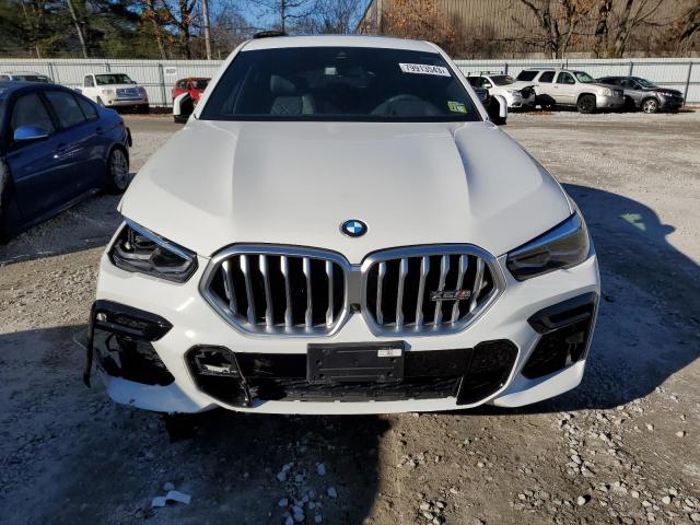5UXCY6C01P9P49916 - 2023 BMW X6 XDRIVE40I WHITE photo 5