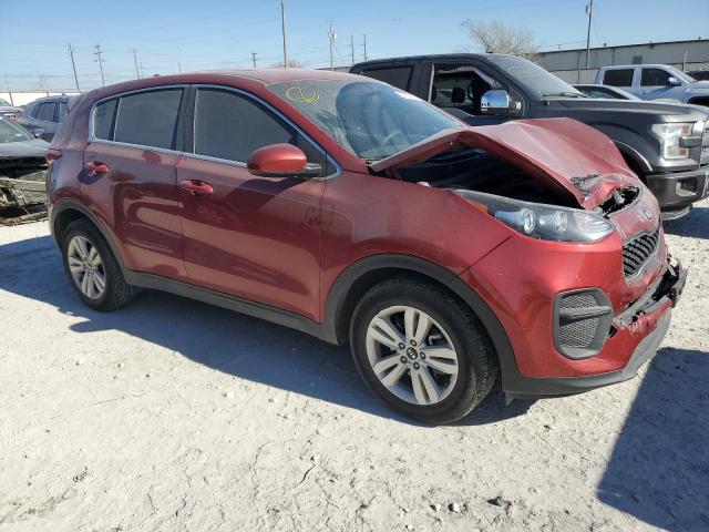 KNDPM3AC1K7567583 - 2019 KIA SPORTAGE LX RED photo 4