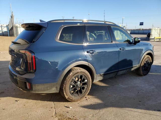 5XYP5DGC3RG424206 - 2024 KIA TELLURIDE SX BLUE photo 3