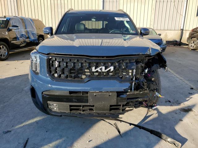 5XYP5DGC3RG424206 - 2024 KIA TELLURIDE SX BLUE photo 5