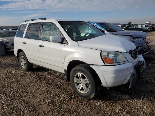 2HKYF18674H523234 - 2004 HONDA PILOT EXL WHITE photo 4