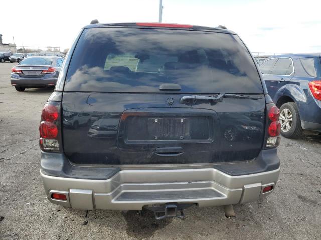 1GNDT13S522414661 - 2002 CHEVROLET TRAILBLAZE BLACK photo 6