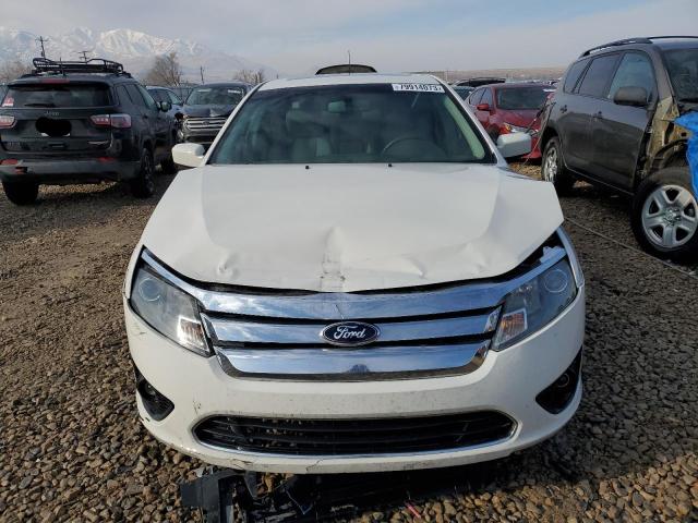 3FAHP0HA6CR416267 - 2012 FORD FUSION SE WHITE photo 5