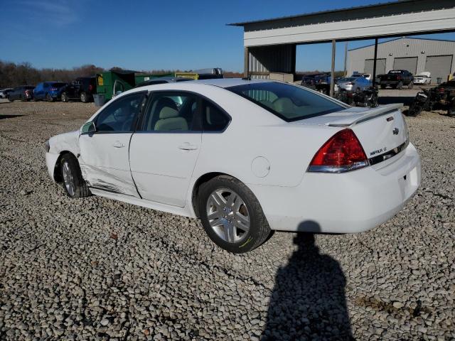 2G1WG5EK2B1130388 - 2011 CHEVROLET IMPALA LT WHITE photo 2