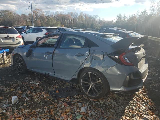 SHHFK7H47MU419263 - 2021 HONDA CIVIC SPORT GRAY photo 2