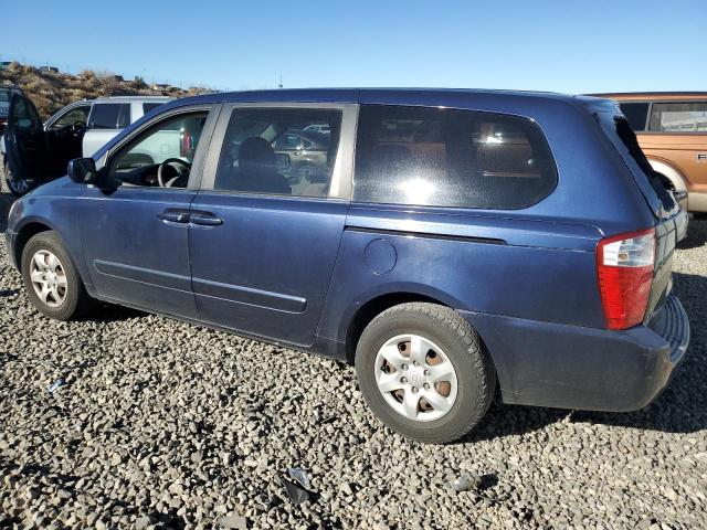 KNDMB233376109248 - 2007 KIA SEDONA EX BLUE photo 2