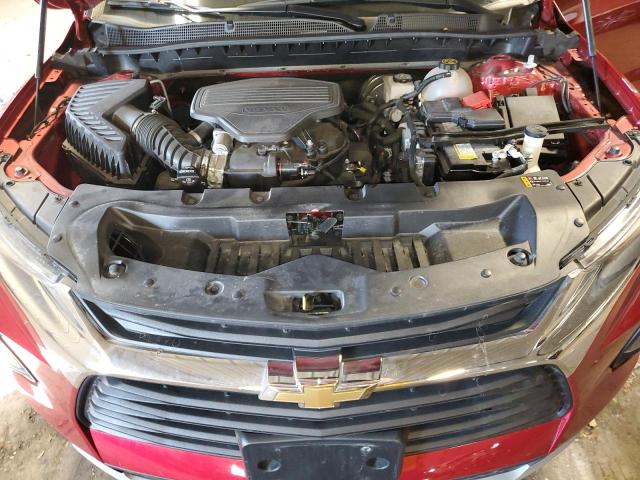 3GNKBJRS7NS174071 - 2022 CHEVROLET BLAZER 3LT RED photo 12