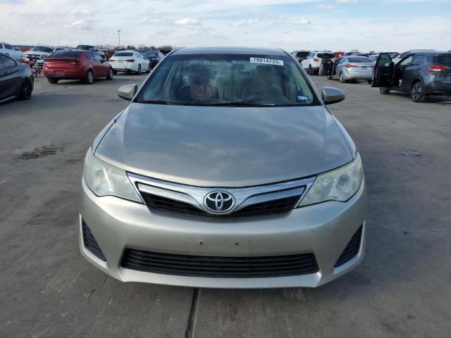 4T4BF1FK0DR321848 - 2013 TOYOTA CAMRY L BEIGE photo 5