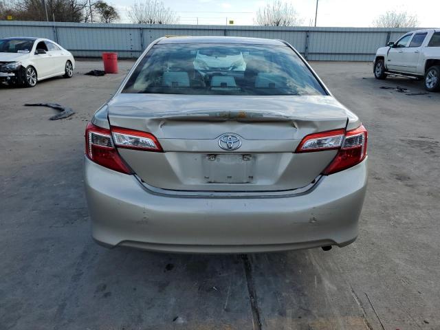 4T4BF1FK0DR321848 - 2013 TOYOTA CAMRY L BEIGE photo 6