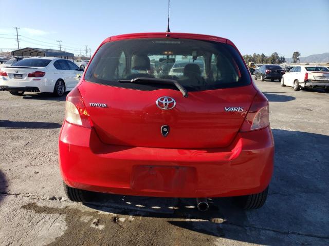 JTDJT923675118686 - 2007 TOYOTA YARIS RED photo 6