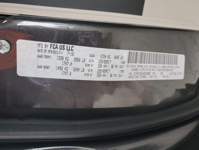 2C4RC1BGXHR538897 - 2017 CHRYSLER PACIFICA TOURING L Qara foto 13