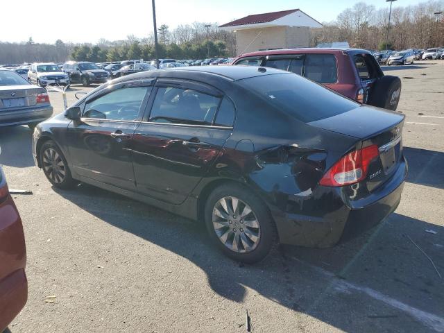 2HGFA1F94AH509879 - 2010 HONDA CIVIC EXL BLACK photo 2