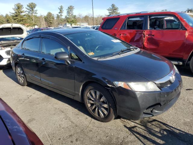 2HGFA1F94AH509879 - 2010 HONDA CIVIC EXL BLACK photo 4