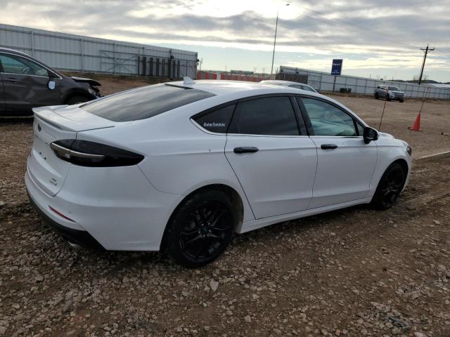 3FA6P0HD8LR230148 - 2020 FORD FUSION SE WHITE photo 3