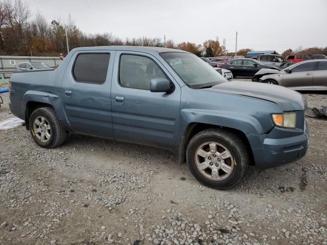 2HJYK16576H571572 - 2006 HONDA RIDGELINE RTL BLUE photo 4