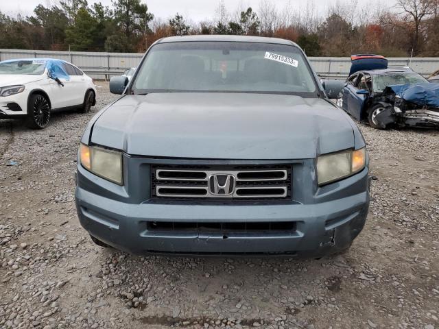 2HJYK16576H571572 - 2006 HONDA RIDGELINE RTL BLUE photo 5