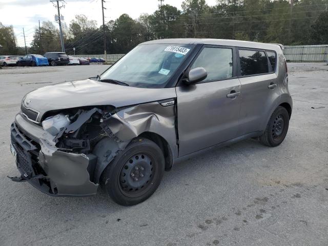 KNDJN2A29F7167149 - 2015 KIA SOUL GRAY photo 1