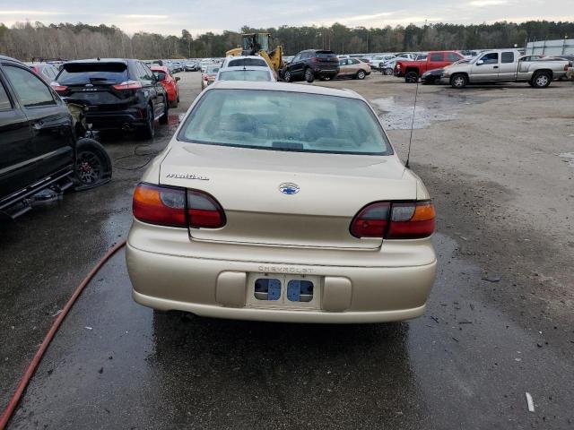 1G1ND52J33M518526 - 2003 CHEVROLET MALIBU GOLD photo 6