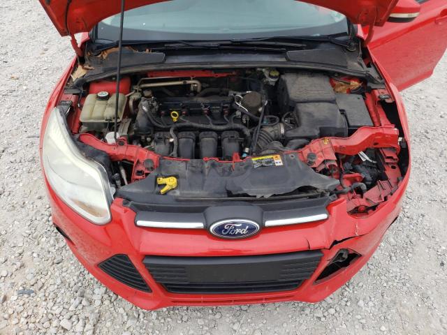 1FADP3F28DL181298 - 2013 FORD FOCUS SE RED photo 11