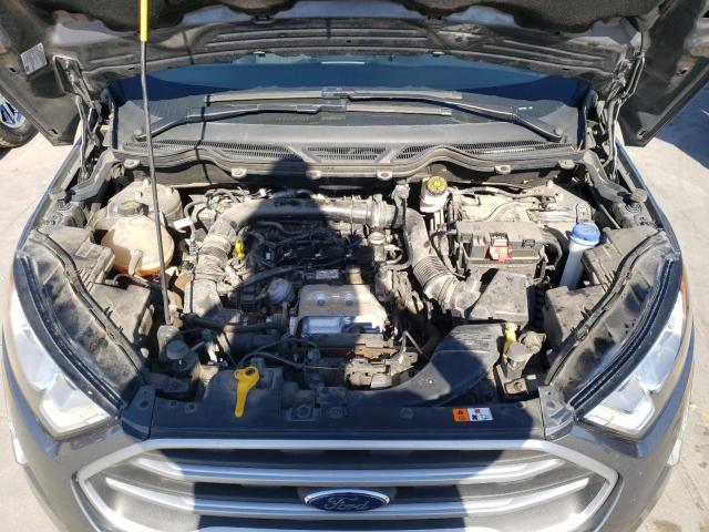 MAJ3S2GE1LC337628 - 2020 FORD ECOSPORT SE GRAY photo 12