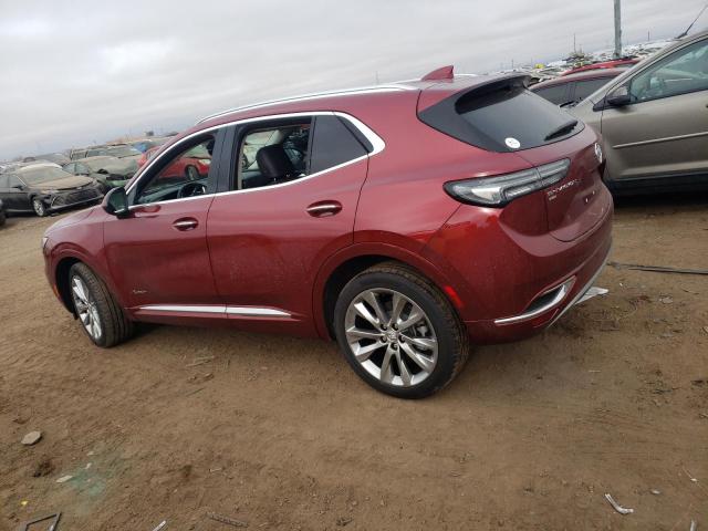 LRBFZSR45PD066773 - 2023 BUICK ENVISION AVENIR BURGUNDY photo 2