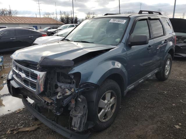 1FMCU9DG2BKA20685 - 2011 FORD ESCAPE XLT BLUE photo 1